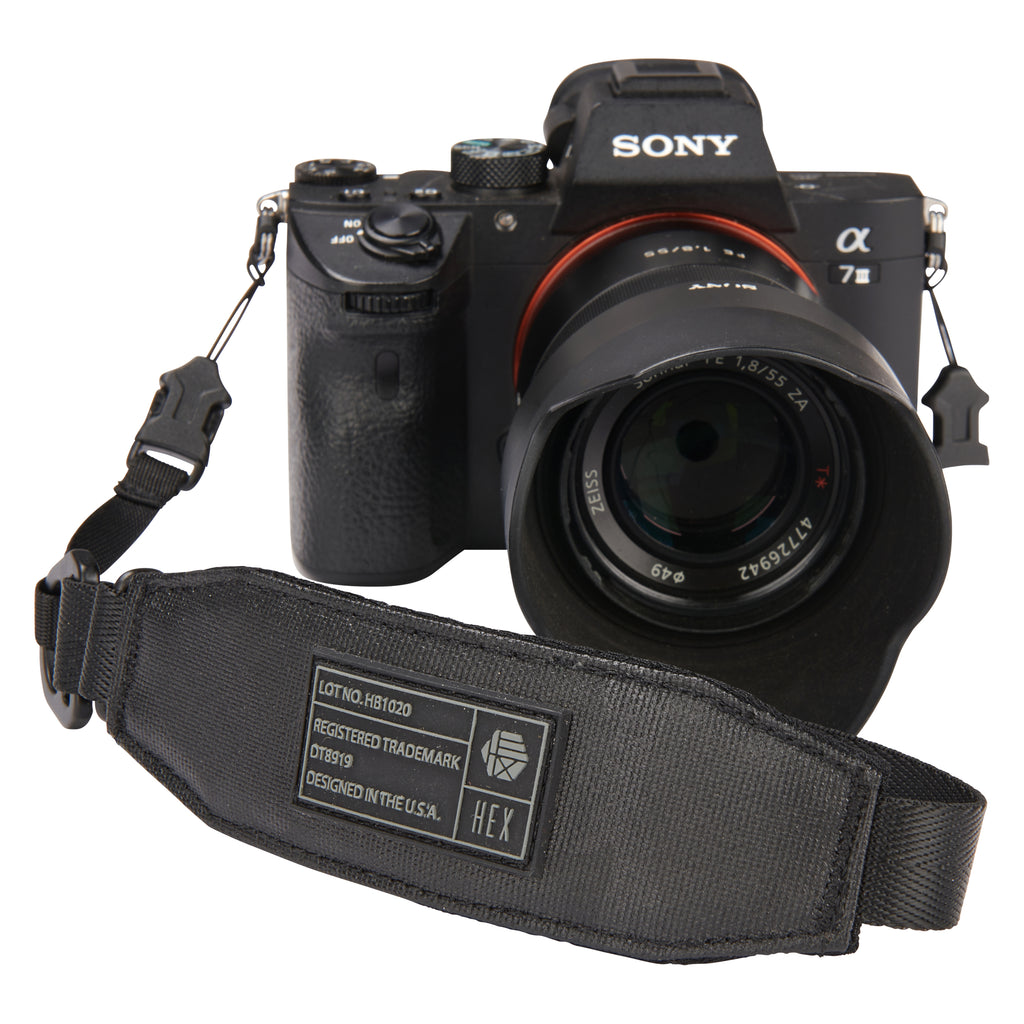 Ranger Camera Wrist Strap Blackout Camo | Hex Brand - HEX