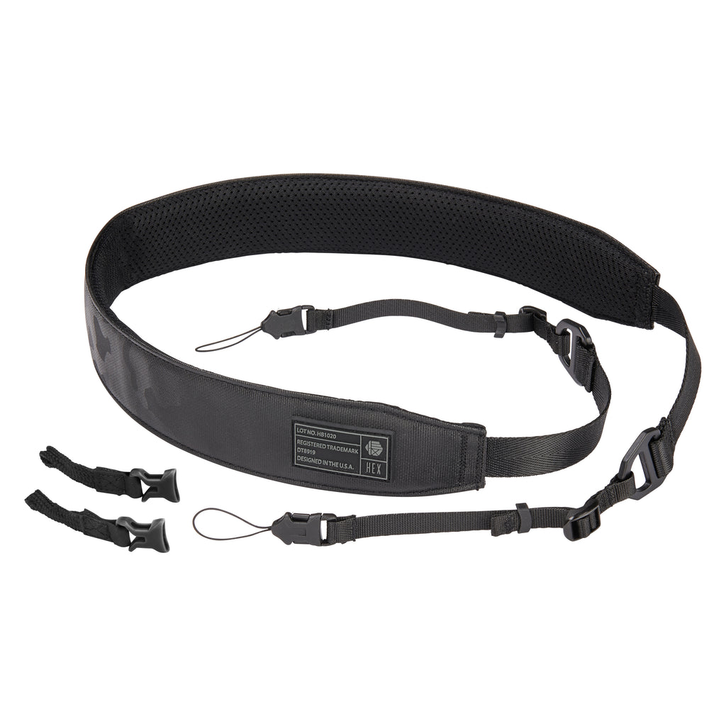 CAMERA STRAP BLACKOUT CAMO