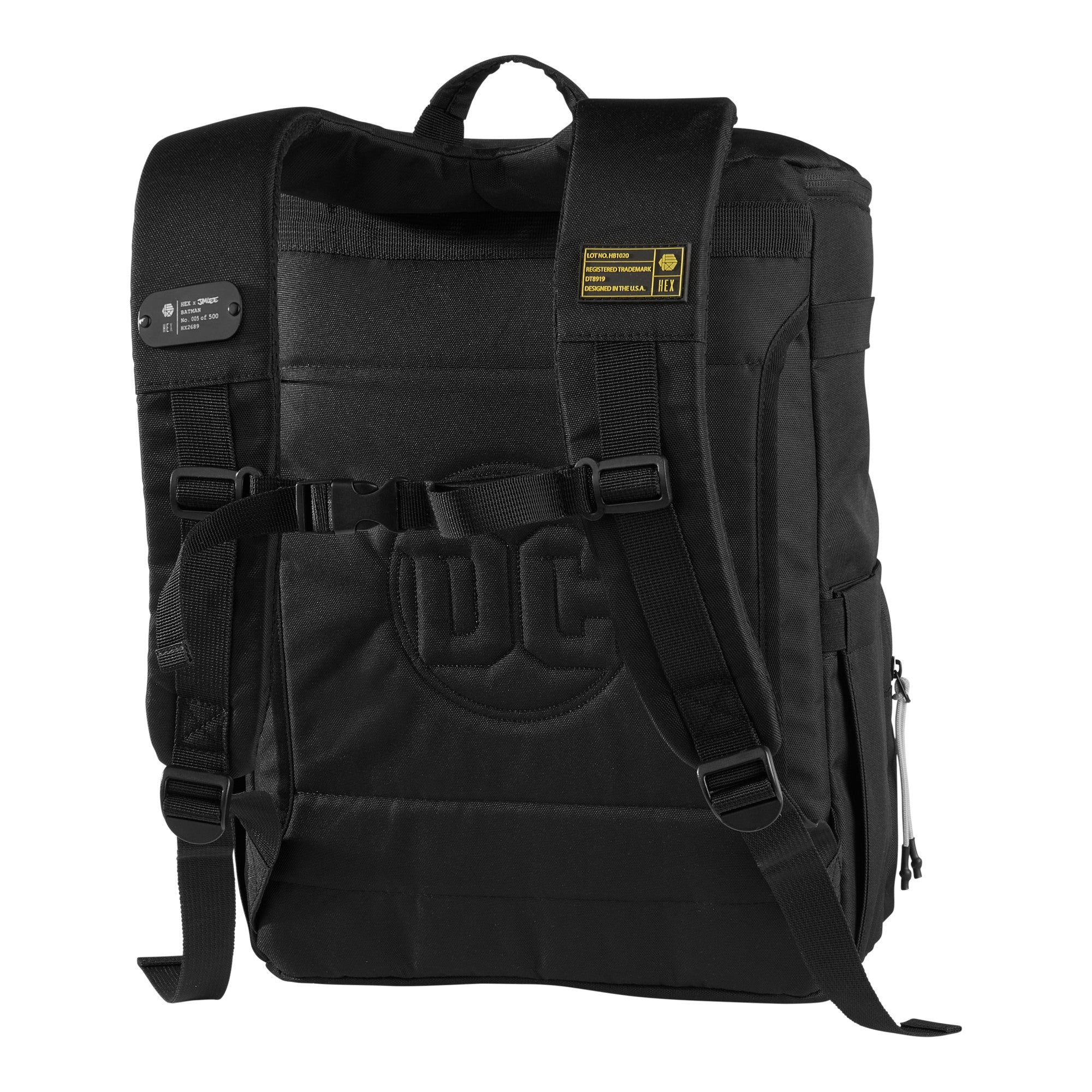 batman better built laptop backpack HEX x Jim Lee Artist Backpack