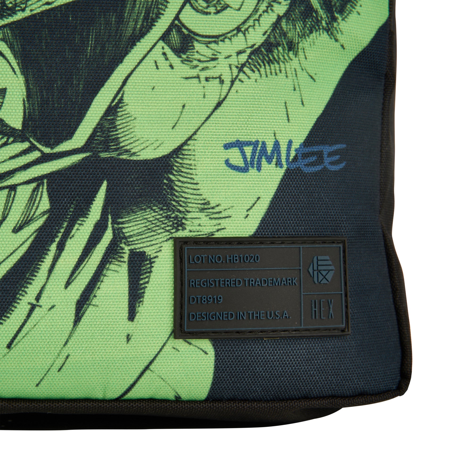backpack with laptop sleeve comics HEX x Jim Lee Artist Backpack