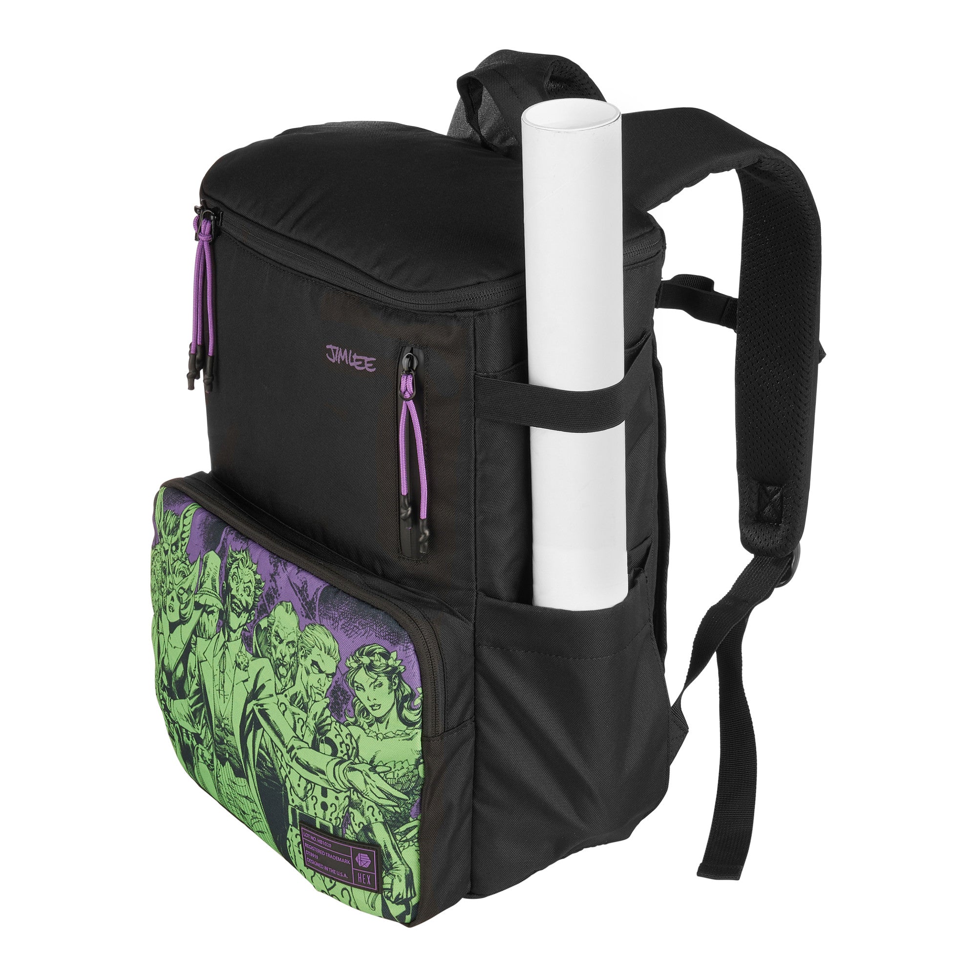backpack with laptop sleeve comics HEX x Jim Lee Artist Backpack