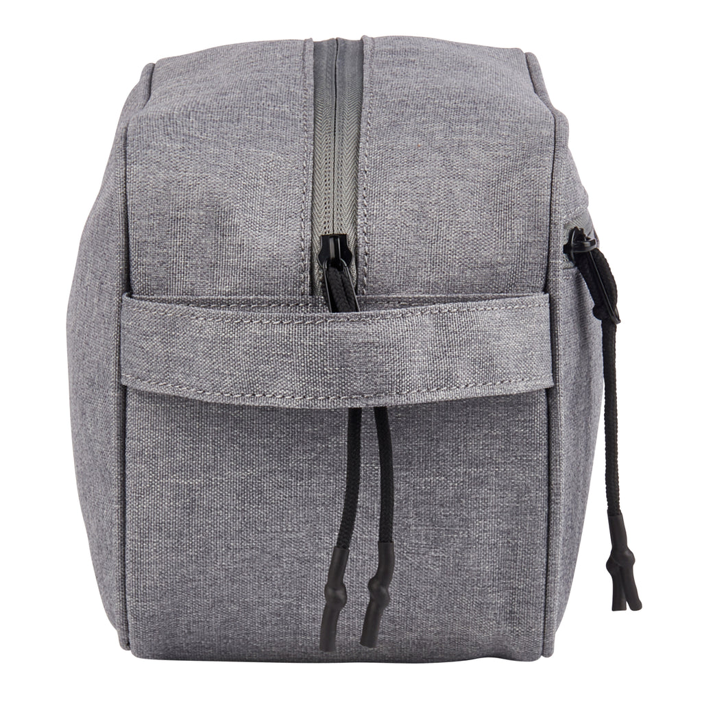 HEX Aspect Charcoal Dopp Kit, side view