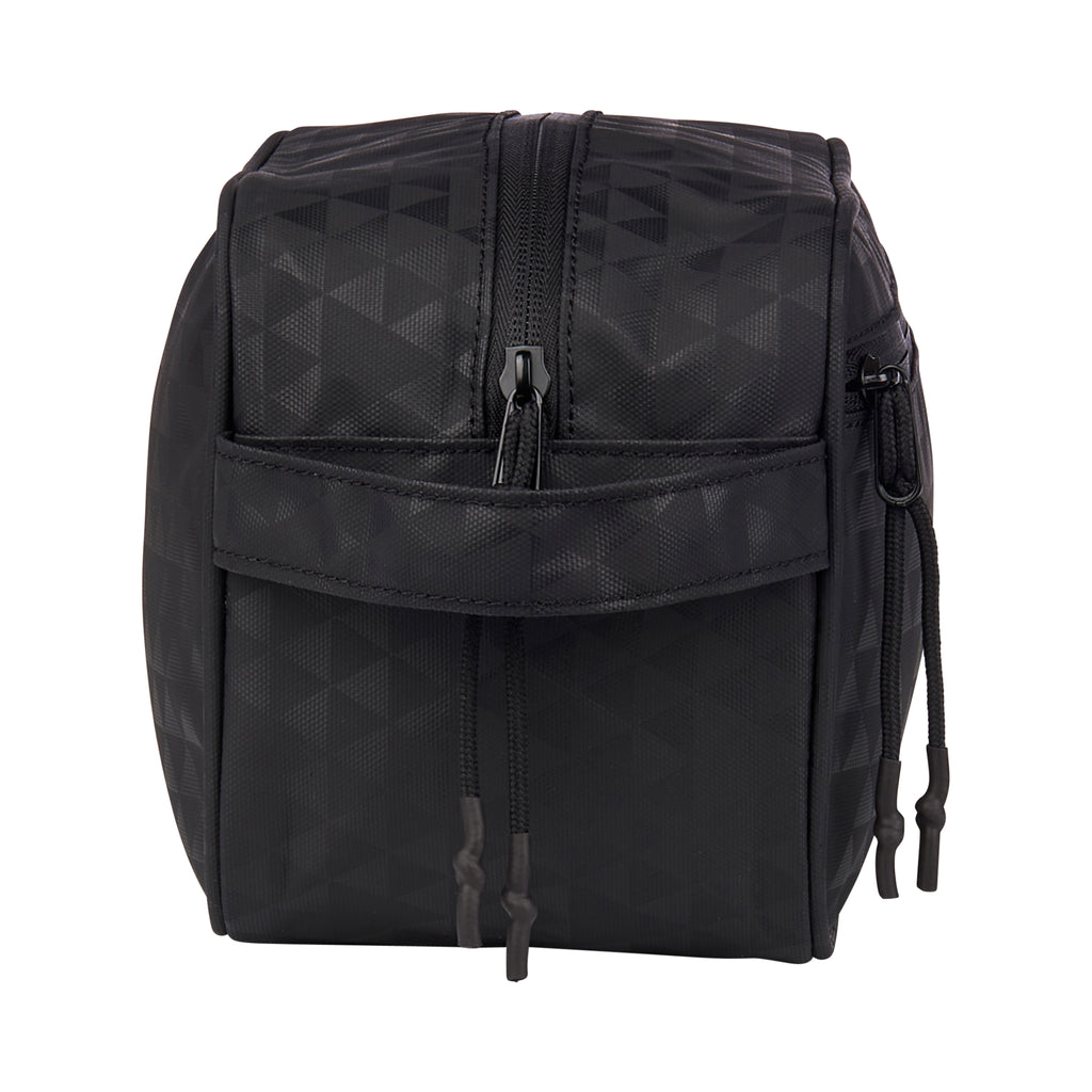 HEX Aspect Black Triangle Dopp Kit, side view