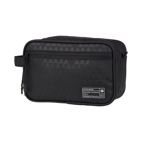 HEX Aspect Black Triangle Dopp Kit, front view