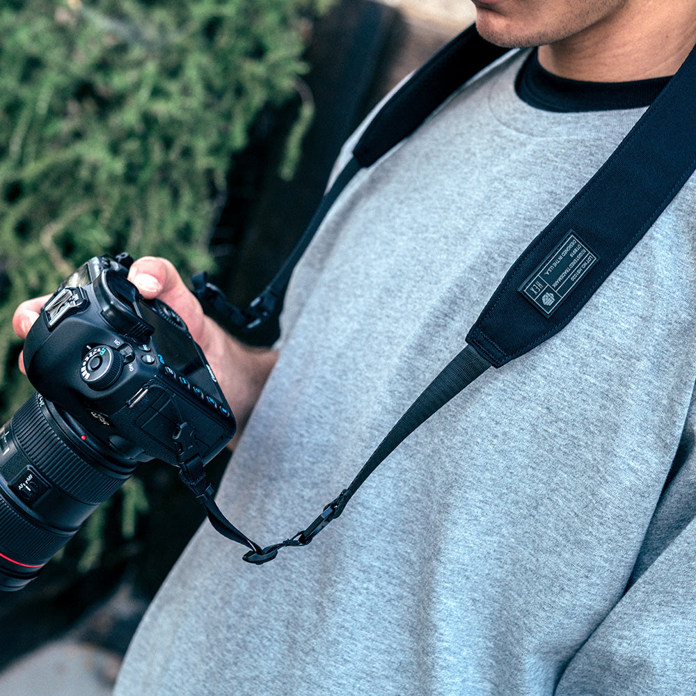 CAMERA STRAP BLACK
