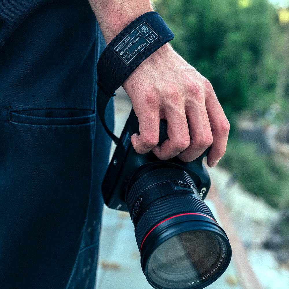 CAMERA WRIST STRAP BLACK
