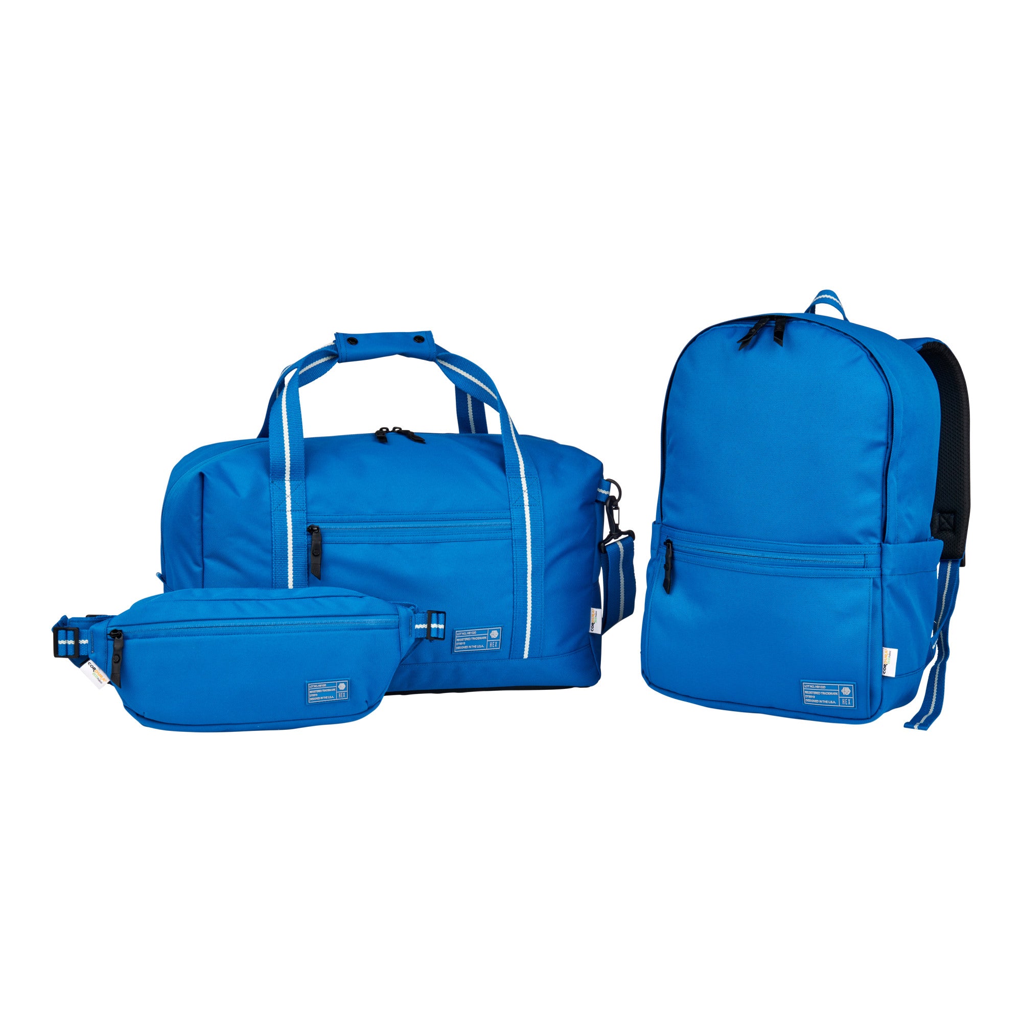 Evolve Logic Backpack Eco Blue Hex Brand HEX