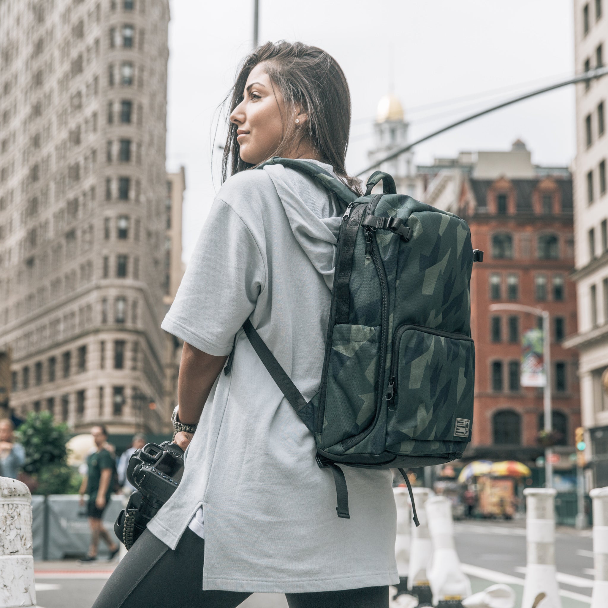 Tech Backpack Clamshell Laptop Bags, Wet/Dry Backpack, Laptop Backpacks, Premium Bags - HEX
