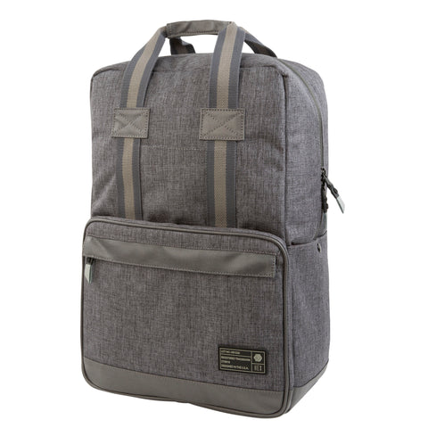 HEX Instinct Convertible Backpack in grey front view