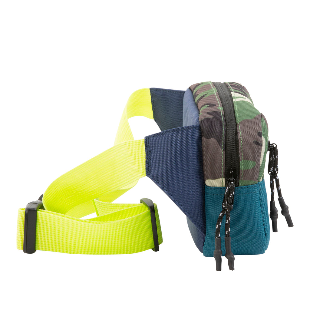 HEX Aspect Camo/Blue Waist Pack, side view