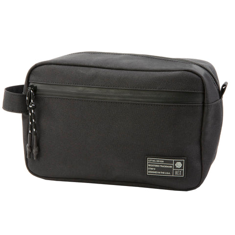 HEX Aspect Black Dopp Kit, front view
