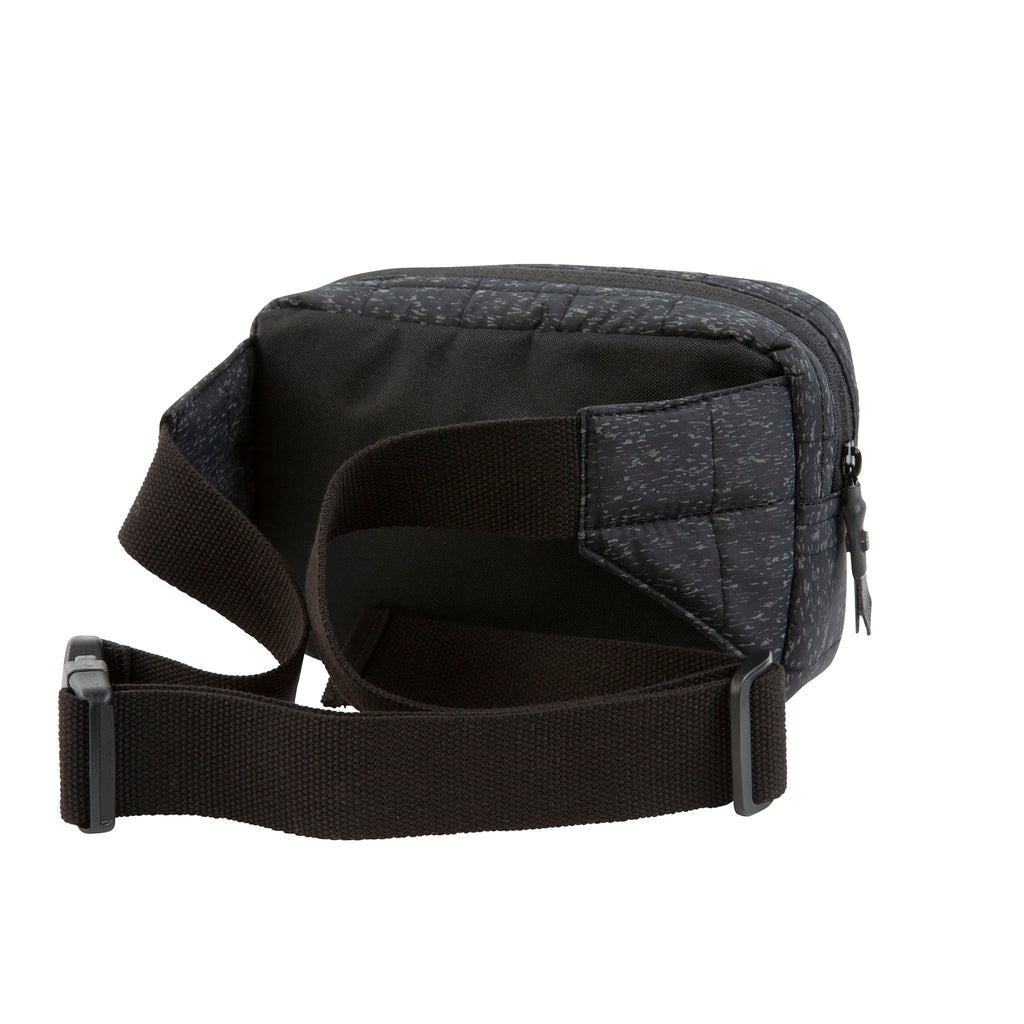 HEX Galaxy Black Reflective Waist Pack, rear view