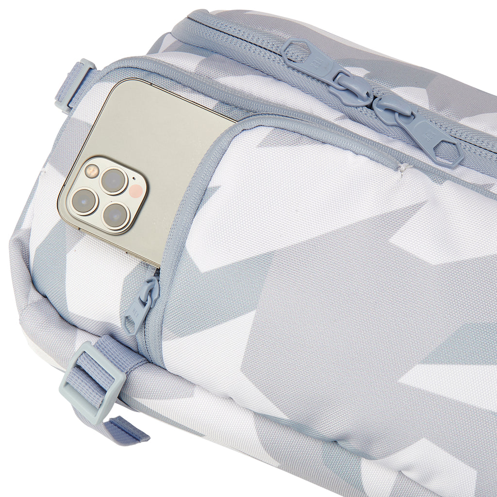 Ranger Arctic Camo Camera Mini Sling - phone pocket
