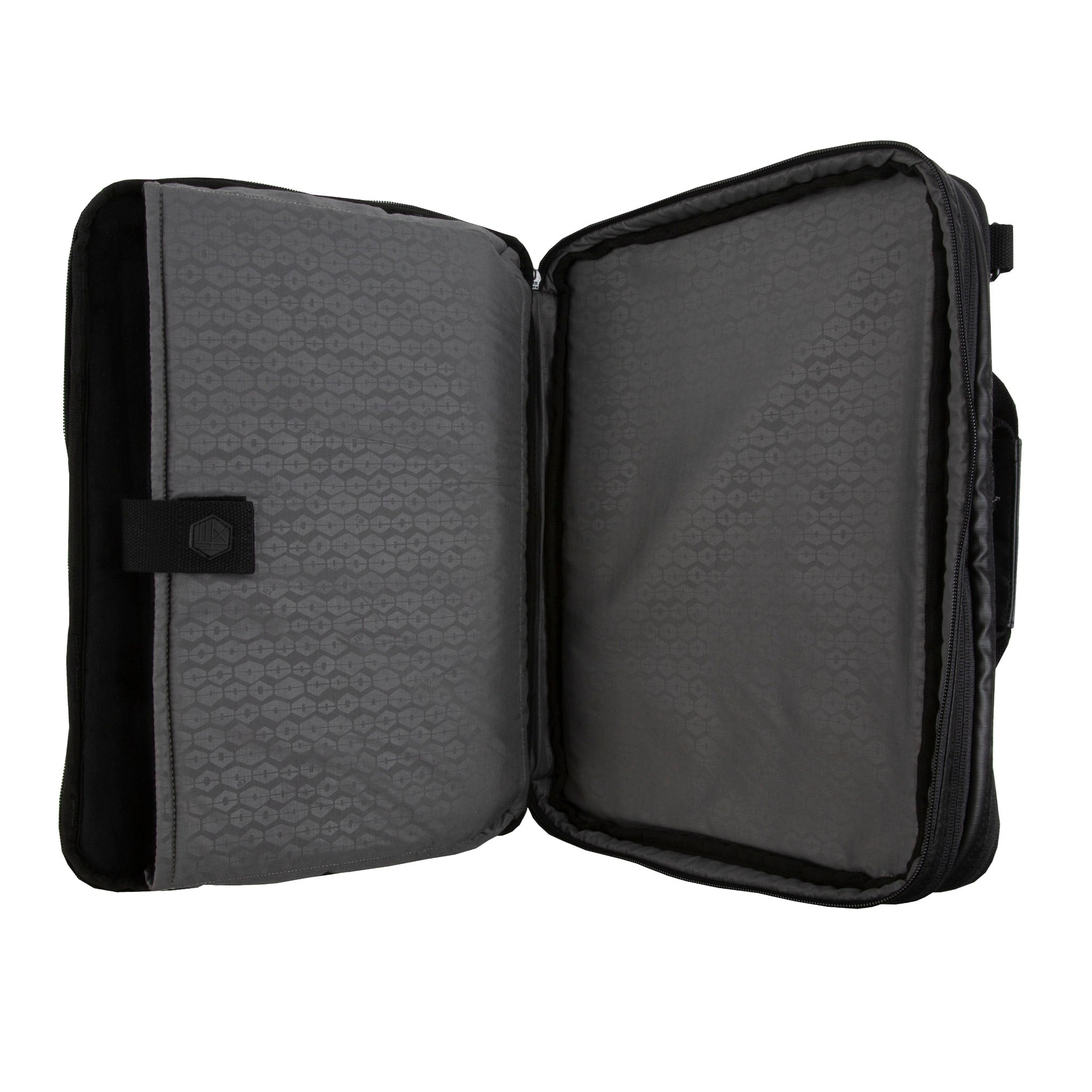 Nero Expandable Laptop Briefcase | Hex Brand - HEX