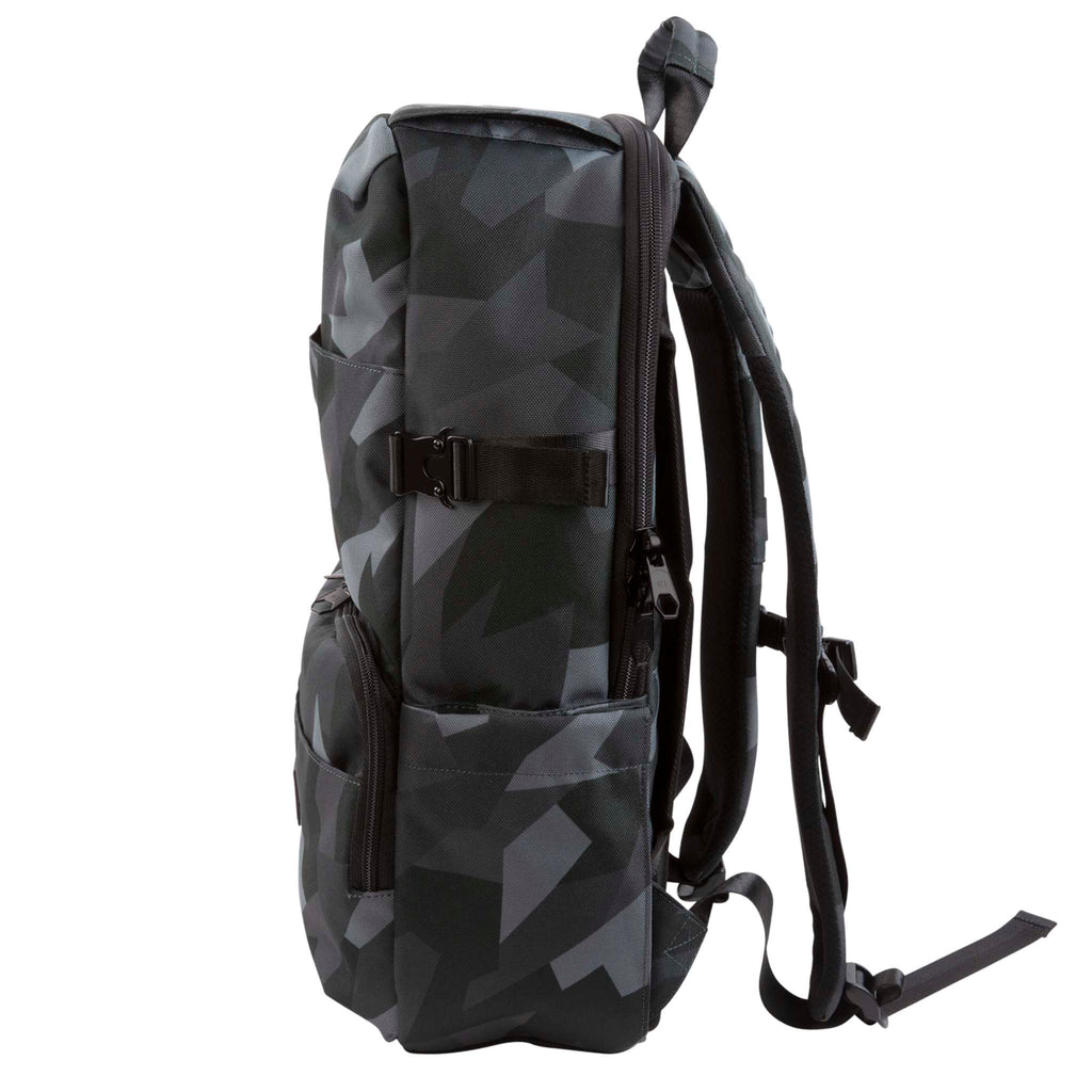 HEX Technical Backpack Glacier Camo, side view
