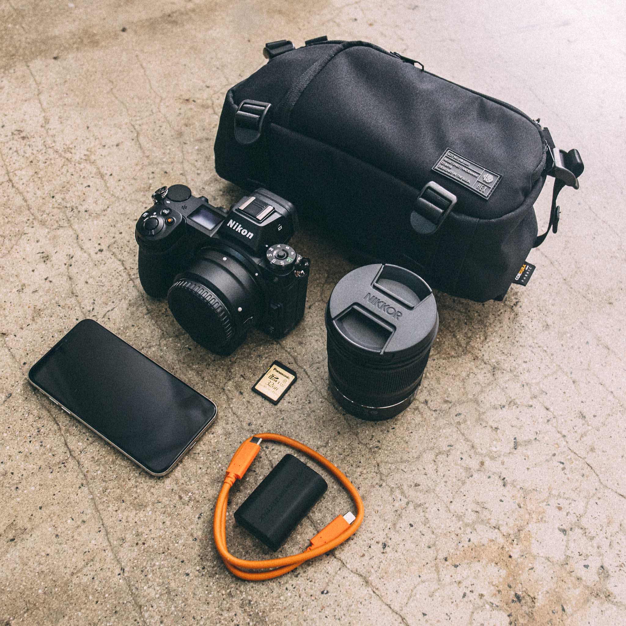 Black Mini Camera Bag