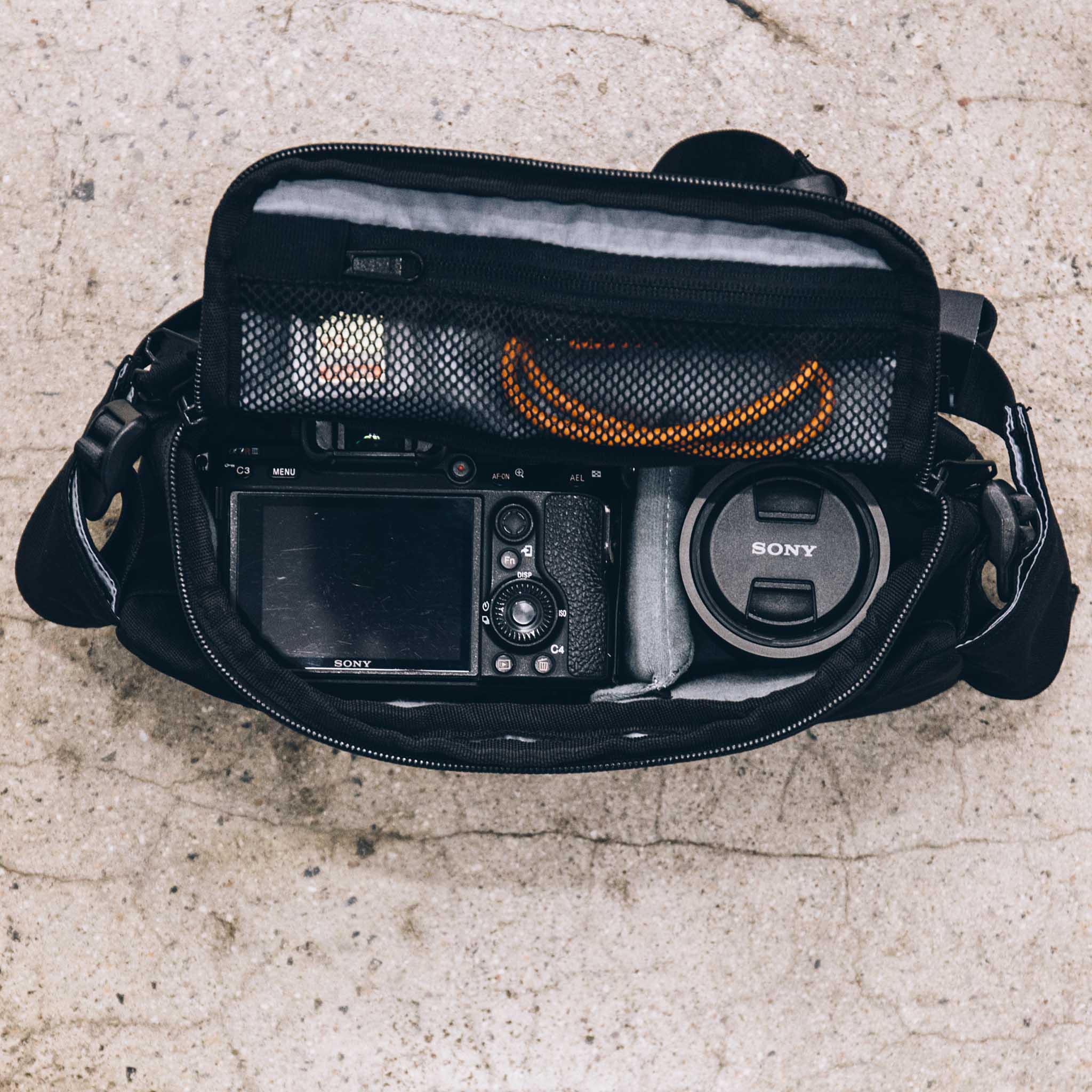 camera bag black