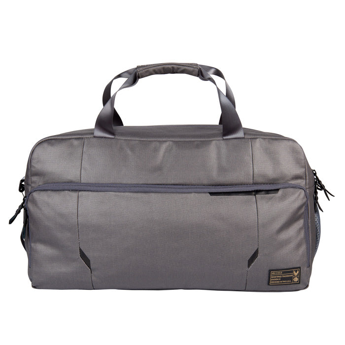 HEX HALO UNSC Duffel, Gray, front view 2
