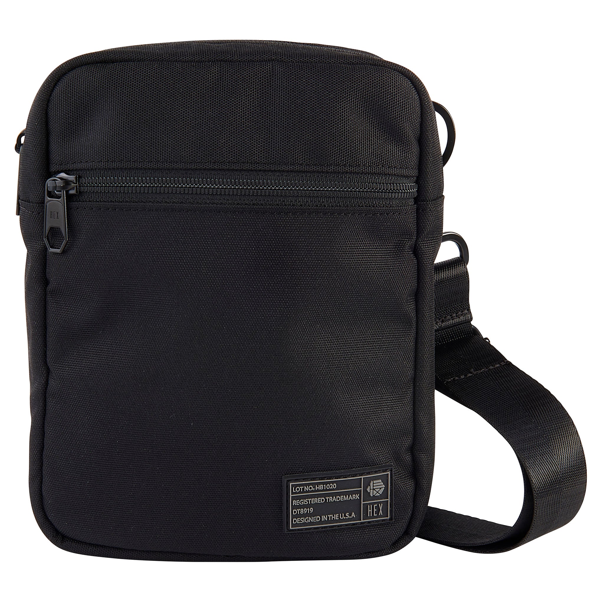 Hex Ranger Canvas Crossbody Pouch Black