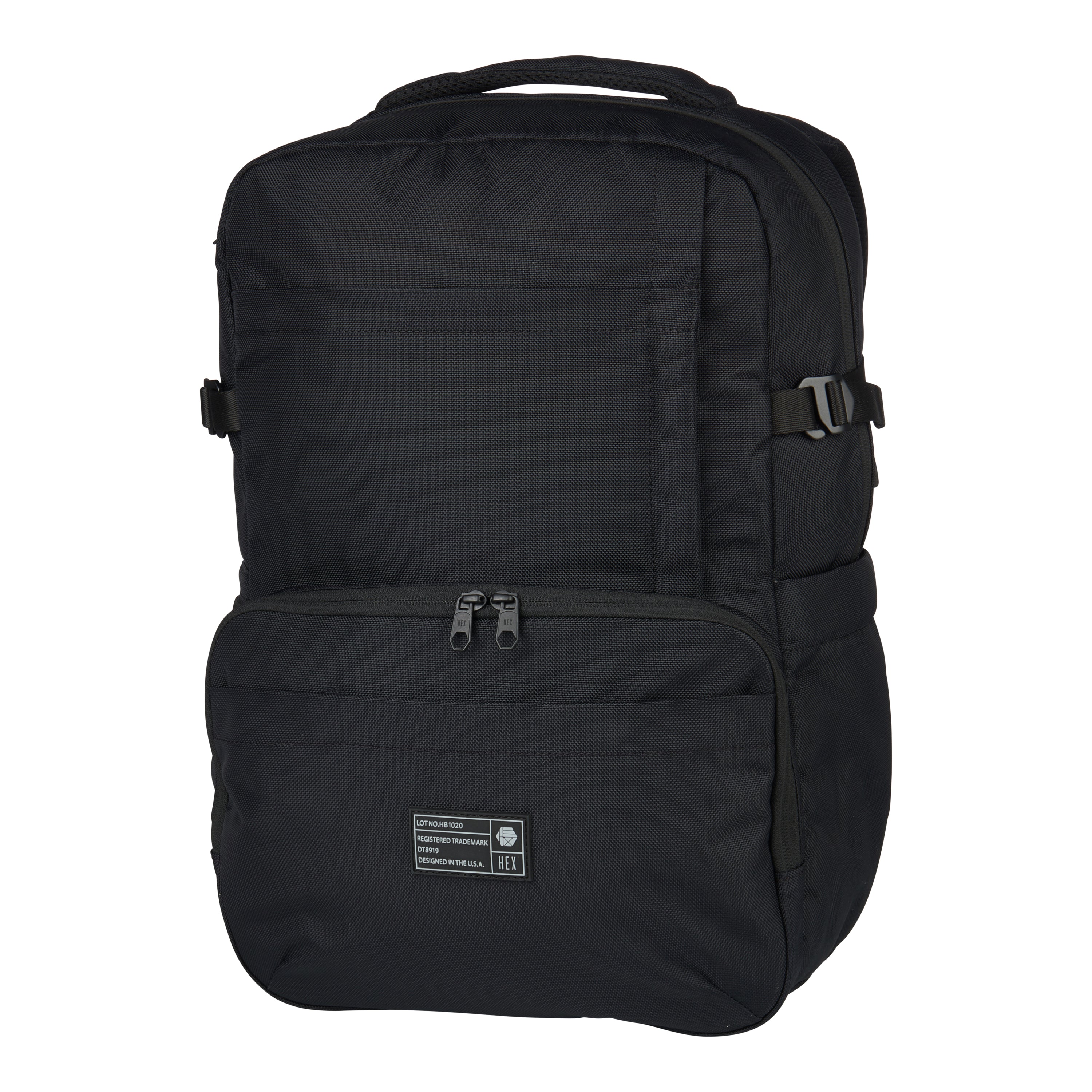 black laptop backpack manufacturers TECHNICAL BACKPACK BLACK V2
