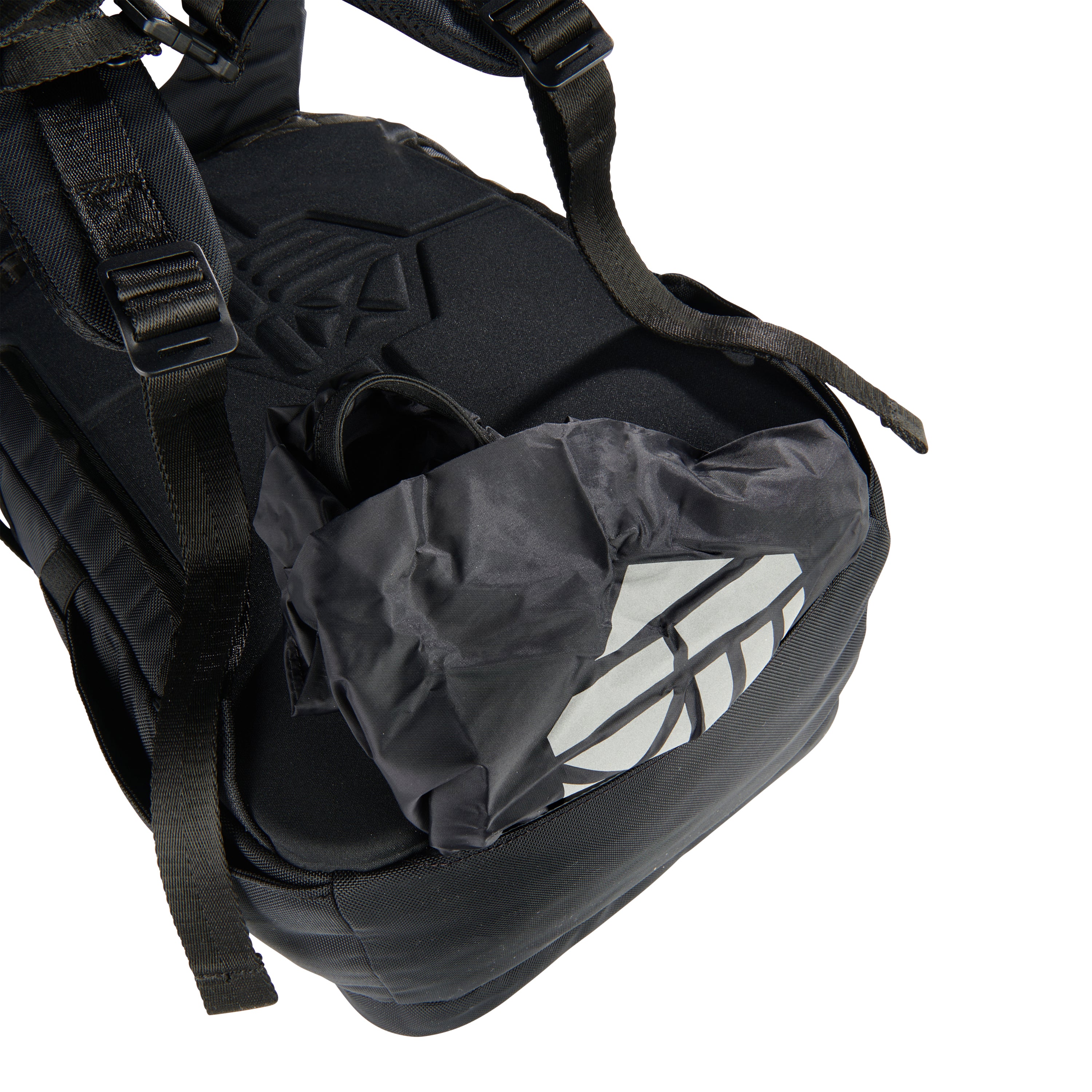 Black backpack best sale straps