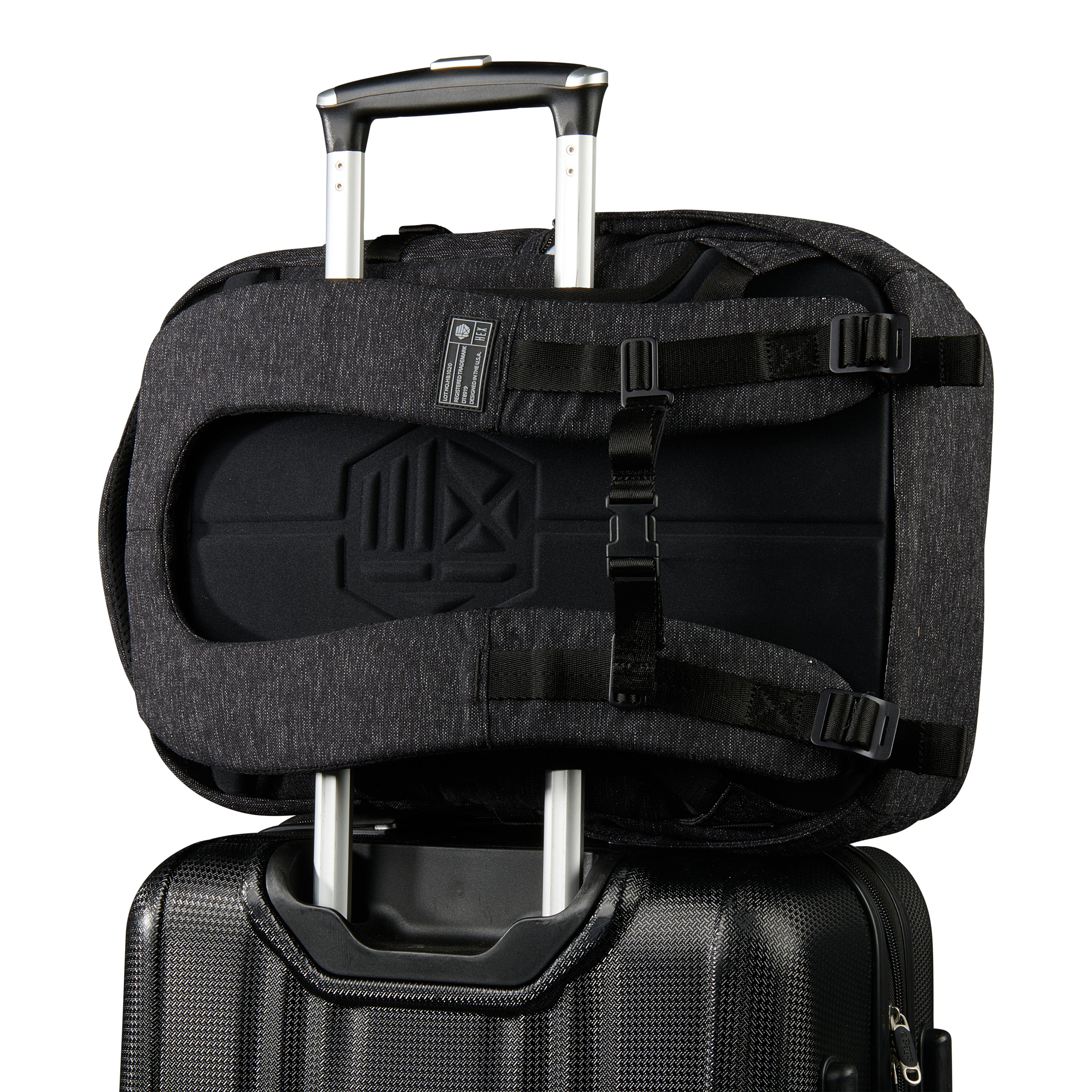 Technical Backpack Gunmetal Woven V2 | Hex Brand - HEX