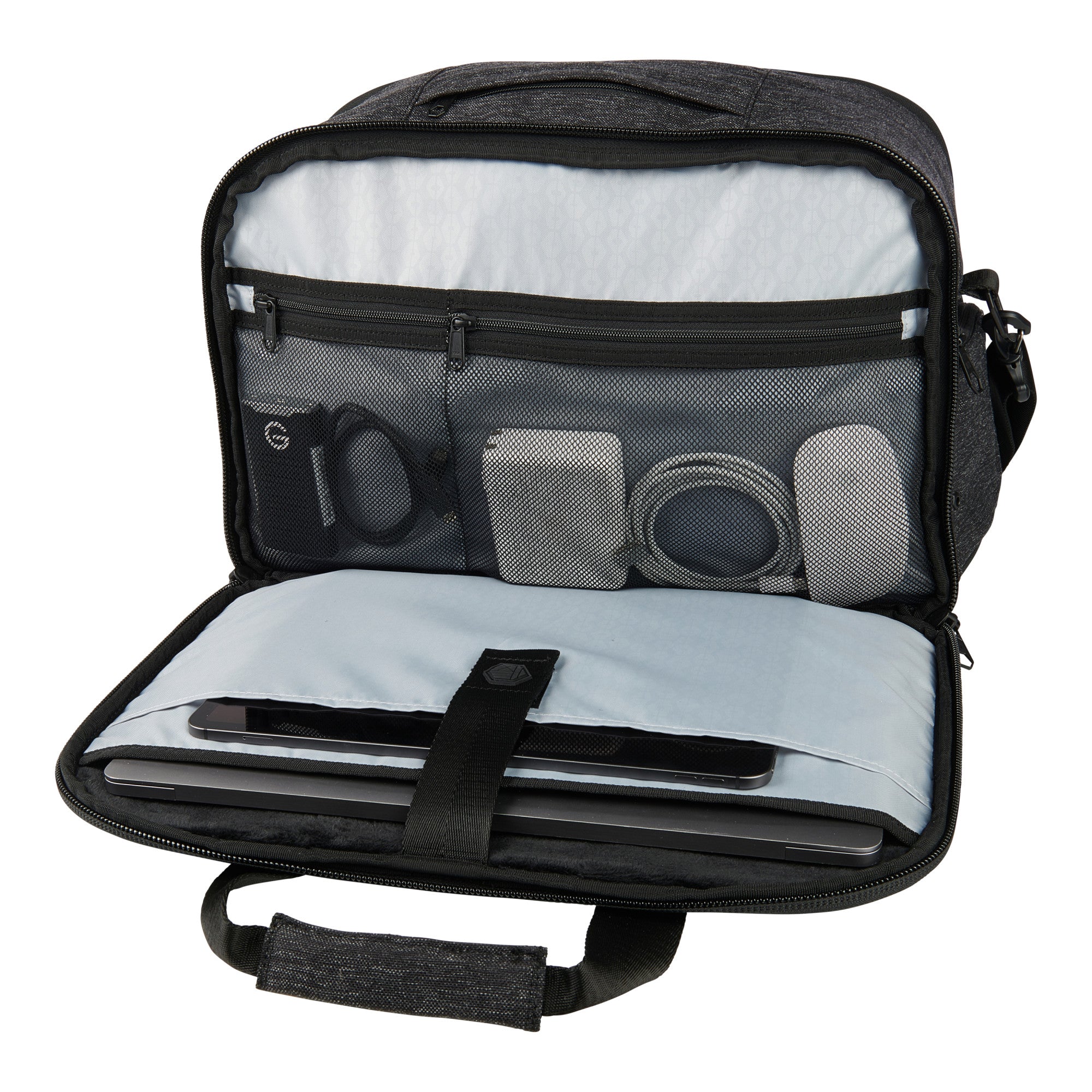 Technical Duffel Bag Gunmetal Woven V2 Hex Brand HEX