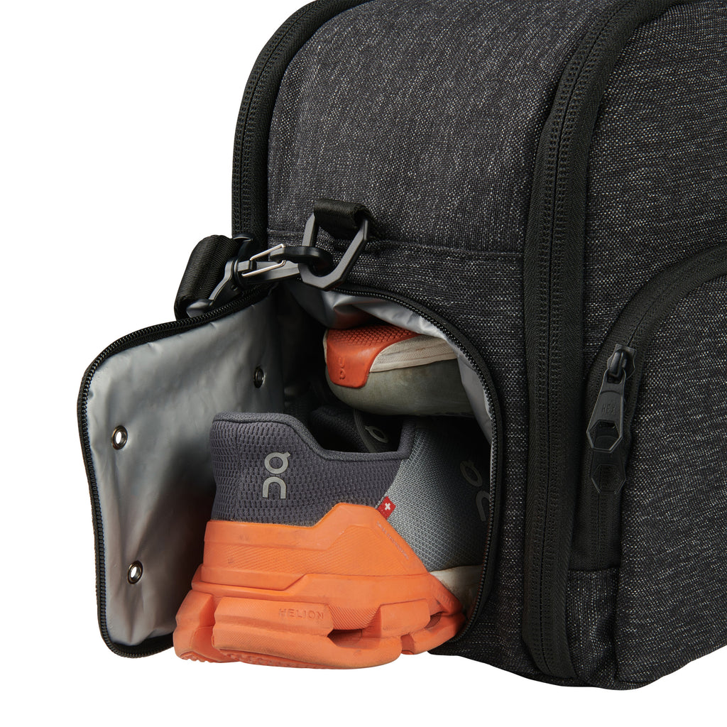 DAILY DUFFEL BAG GUNMETAL WOVEN V2