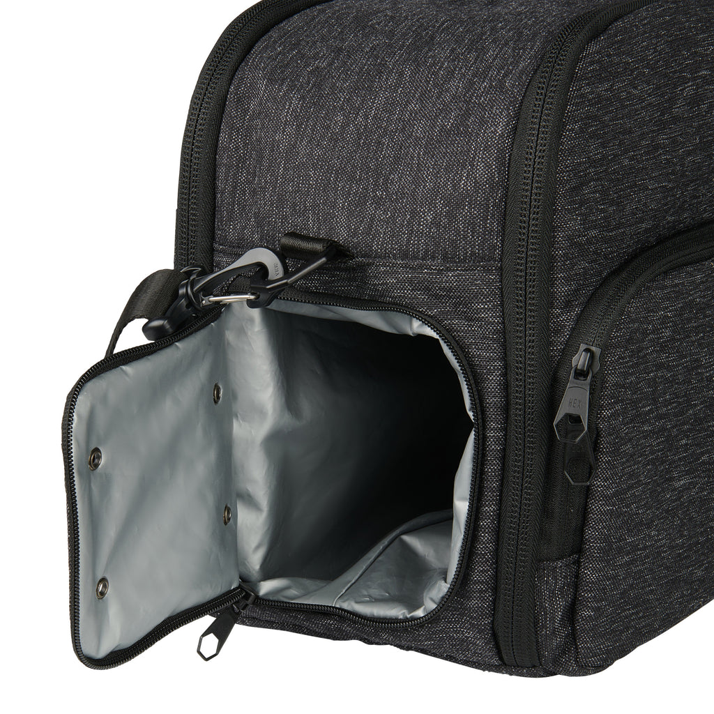 DAILY DUFFEL BAG GUNMETAL WOVEN V2
