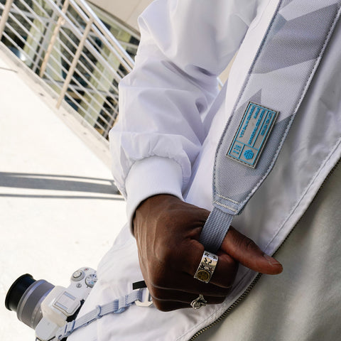 CAMERA STRAP ARCTIC CAMO