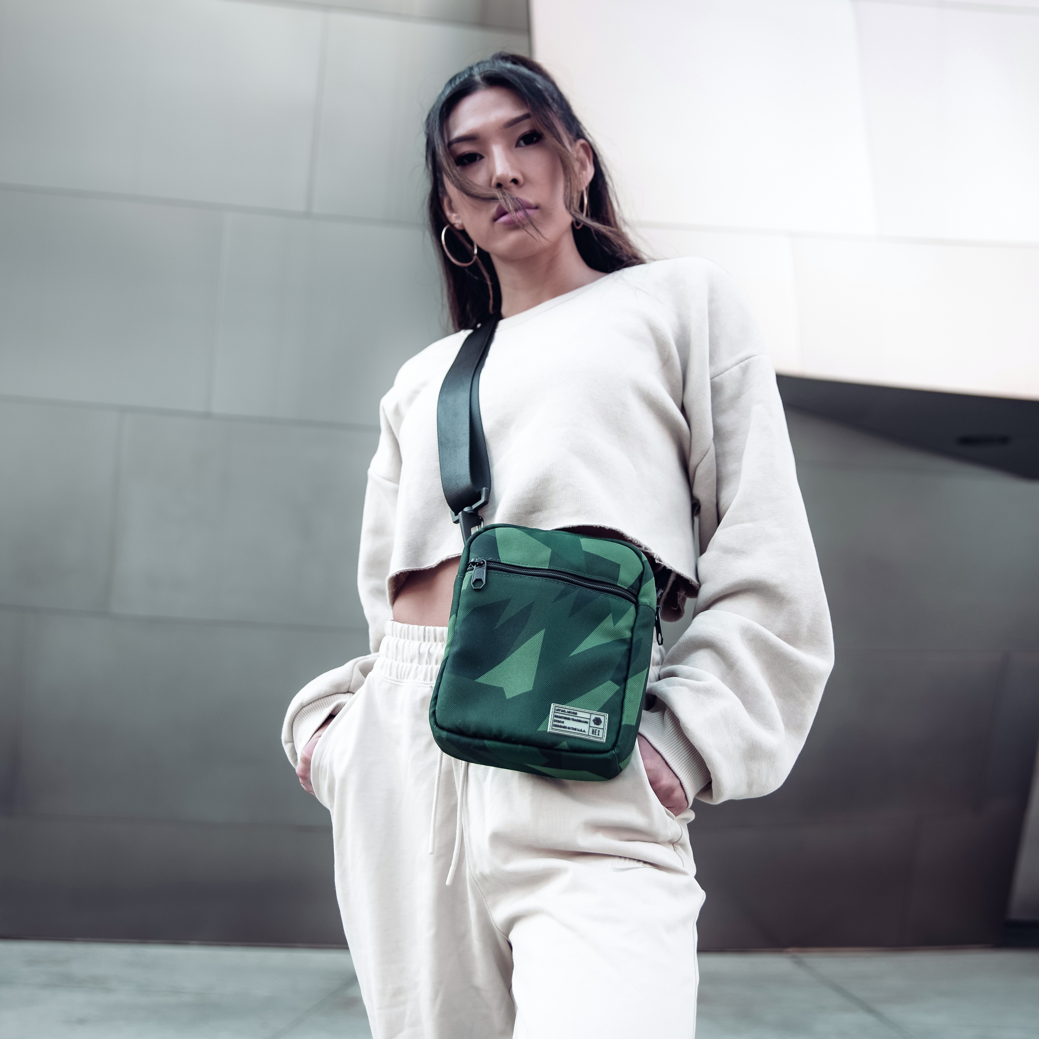 Camo crossbody clearance