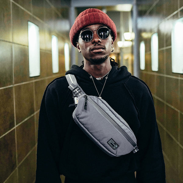 Waist bag over shoulder Clearance